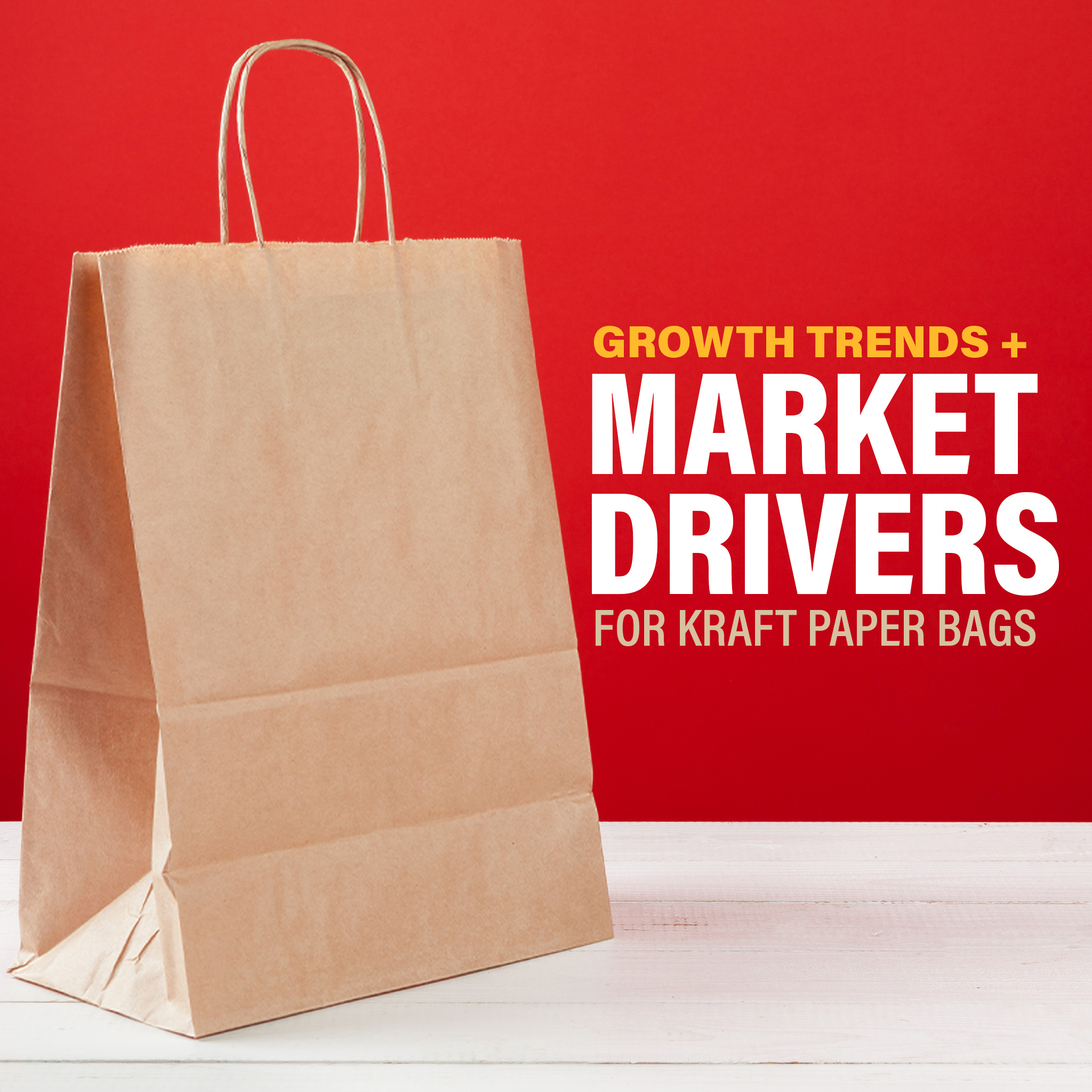 Growth Trends + Market Drivers for Kraft Paper Bags